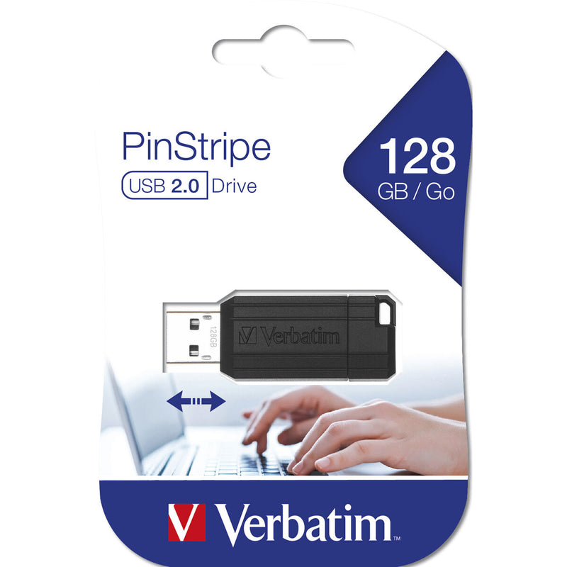 Memoria USB Verbatim 49071 Negro 128 GB (Reacondicionado A)