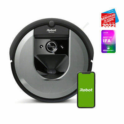 Aspirateur robot iRobot Roomba i7 I715040 Noir/Gris (Reconditionné A)