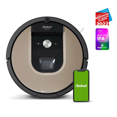 Robot Aspirador iRobot Roomba 976 Wi-Fi Dorado 1800 mAh (Reacondicionado A)