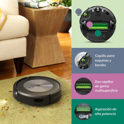 Robot Aspirador iRobot Roomba J7 400 ml (Reacondicionado A)