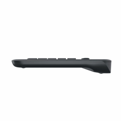 Keyboard with Touchpad Logitech 920-007129 Wireless AZERTY French Black (Refurbished B)