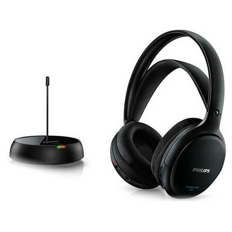 Casques avec Microphone Philips Sans fil Noir (Reconditionné B)