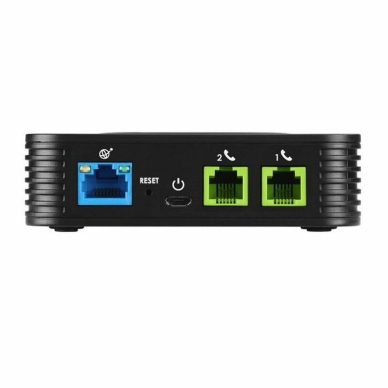 Gateway Grandstream GS-HT802 2 x FXS 1 x Ethernet 10/100 Mbps (Reconditionné A+)