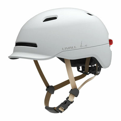 Casque pour Trottinette électrique Quick Media C20 Blanc (Reconditionné A)