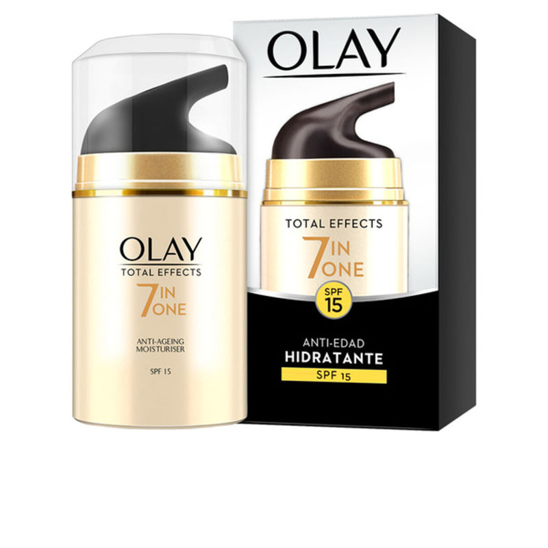 Crème hydratante anti-âge Olay Total Efects 7inOne 50 ml Spf 15 (Reconditionné B)