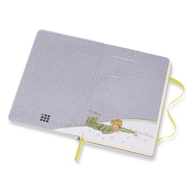 Tagesordnung Moleskine El Principito 2019/2020 Grau (14,5 x 9,5 cm) (Restauriert A+)