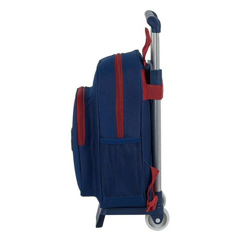 Cartable à roulettes 705 F.C. Barcelona M020B Bleu (Reconditionné B)