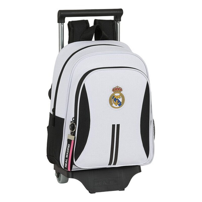 School Rucksack with Wheels 705 Real Madrid C.F. (Refurbished A)