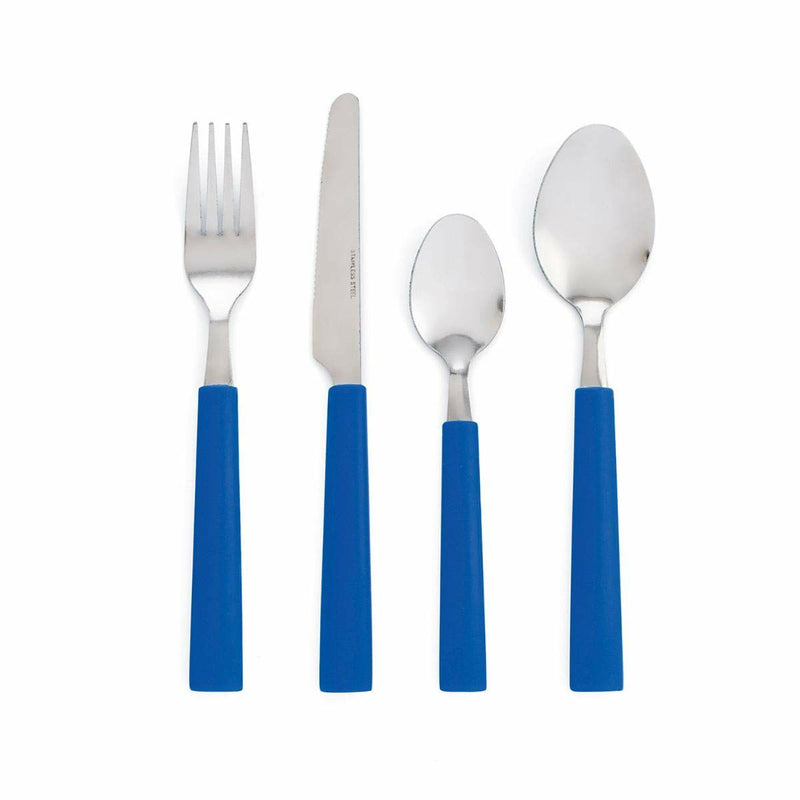 Besteckset Quid 7714006 Blau Grau Metall (Restauriert B)