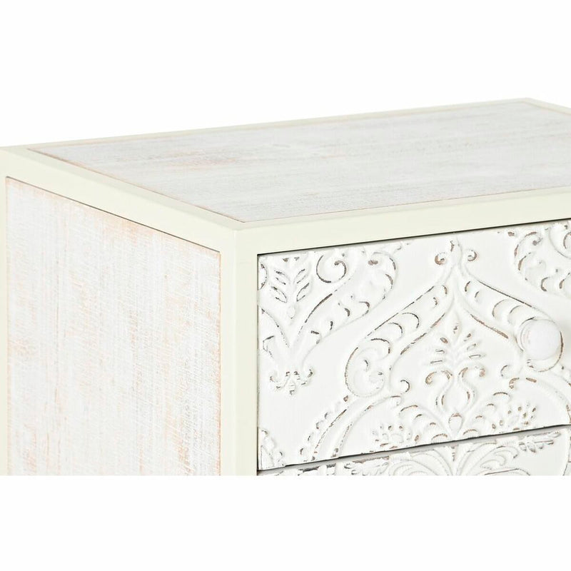 Table de Nuit DKD Home Decor ABETO Plastique (Reconditionné B)