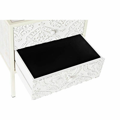 Table de Nuit DKD Home Decor ABETO Plastique (Reconditionné B)