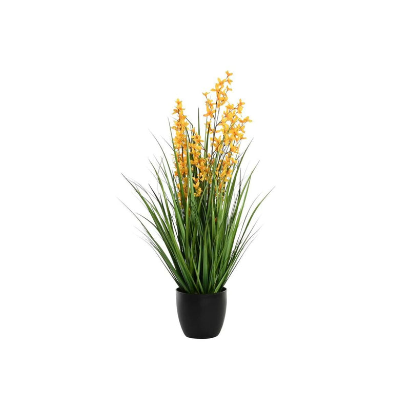 Decorative Plant DKD Home Decor Plastic Yellow (Refurbished A)