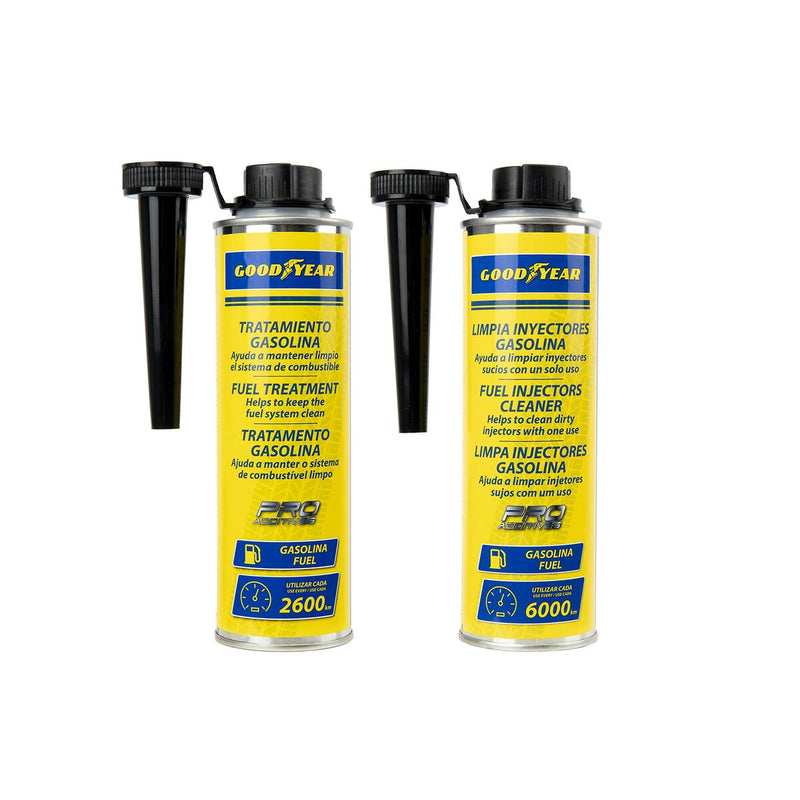 Detergente per Iniettori Benzina Pre-ITV Goodyear 300 ml (Ricondizionati A)