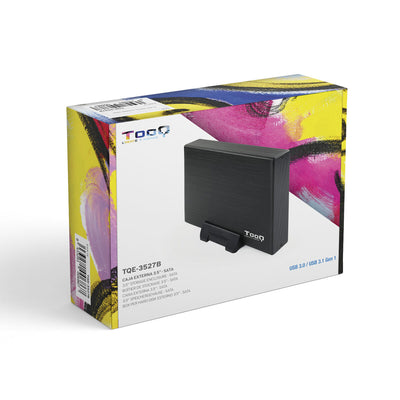 Caja Externa 3,5" SATA USB 3.0 Negro (Reacondicionado A)