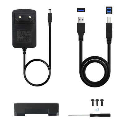 Scatola Esterna 3,5" SATA USB 3.0 Nero (Ricondizionati A)