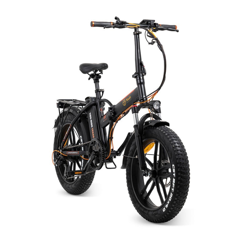 Vélo Électrique Youin You-Ride Texas 250W 25 km/h Orange Noir/Orange 250 W 20" 25 km/h (Reconditionné B)