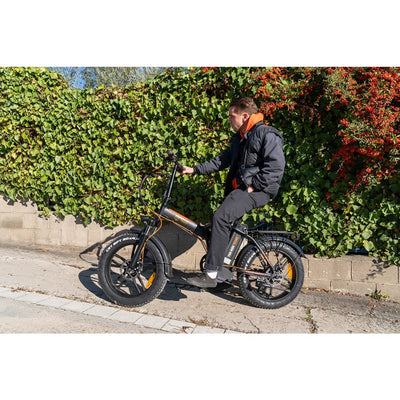 Elektrisches Fahrrad Youin You-Ride Texas 250W 25 km/h Orange Schwarz/Orange 250 W 20" 25 km/h (Restauriert B)