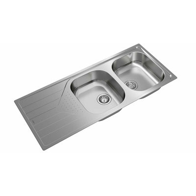 Sink with Two Basins and Drainer Teka 115170001 (Refurbished C)