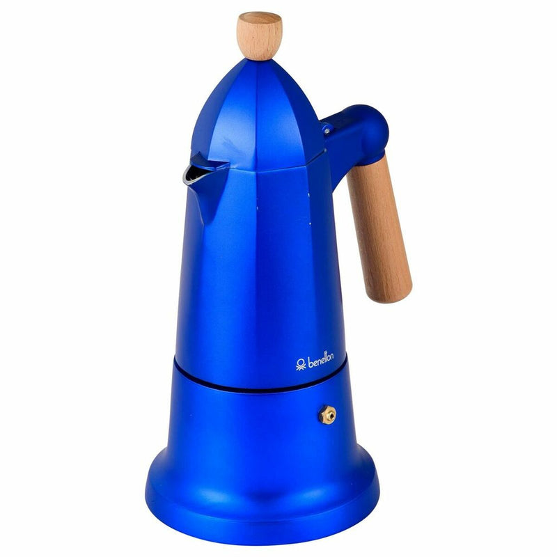 Cafetière Italienne Benetton BE240 Bleu Acier (Reconditionné B)