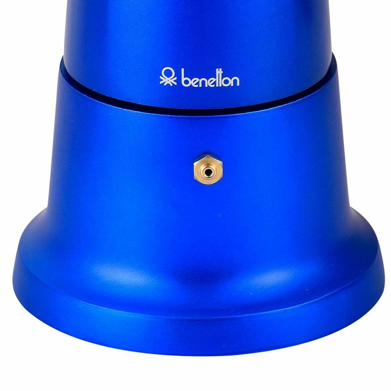 Cafetière Italienne Benetton BE240 Bleu Acier (Reconditionné B)