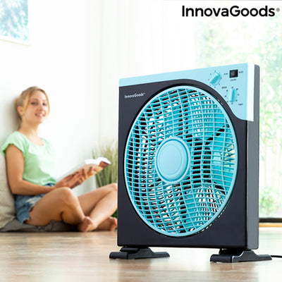 Ventilador de Suelo Box InnovaGoods Ø 30 cm 50W (Reacondicionado B)