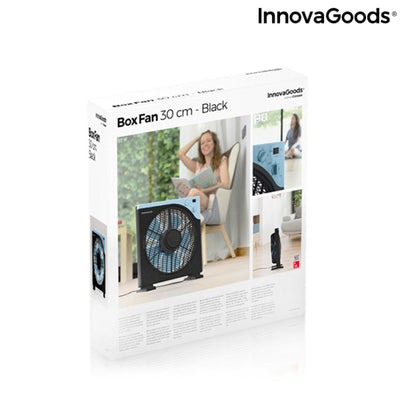 Ventilador de Suelo Box InnovaGoods Ø 30 cm 50W (Reacondicionado B)