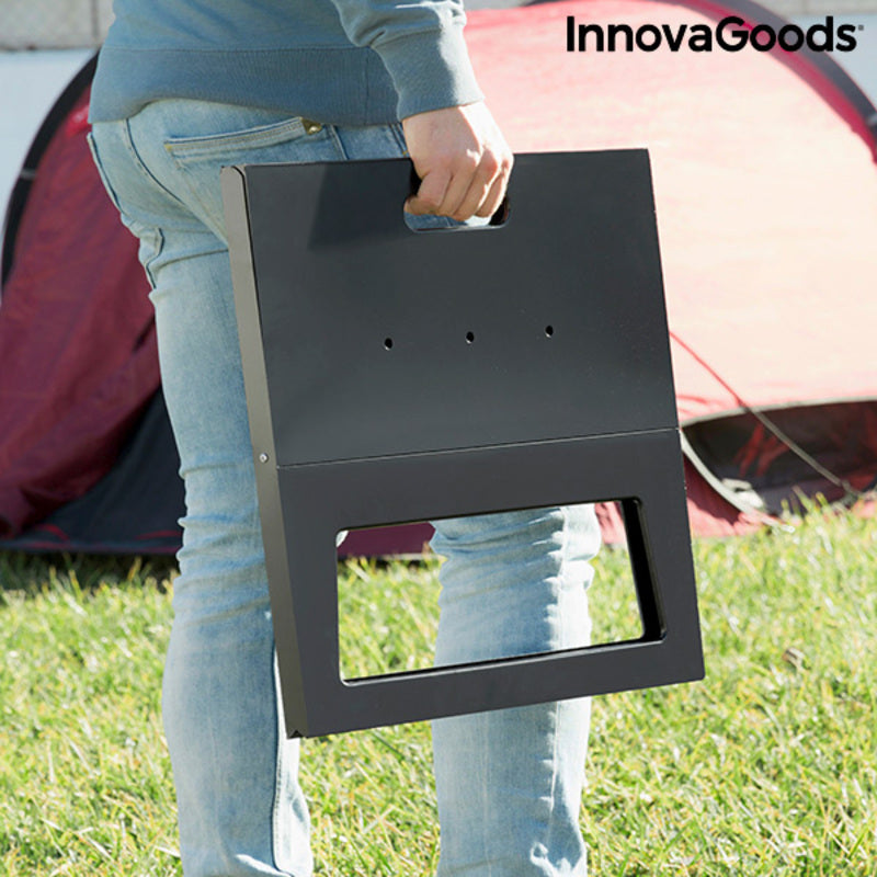 Barbacoa Plegable Portátil para Carbón InnovaGoods Multicolor (Reacondicionado C)