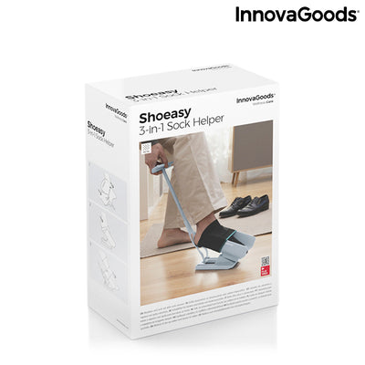 Chausse-pieds pour Chaussures et Chaussettes avec Enlève-chaussettes Shoeasy Iceberg (Reconditionné A)