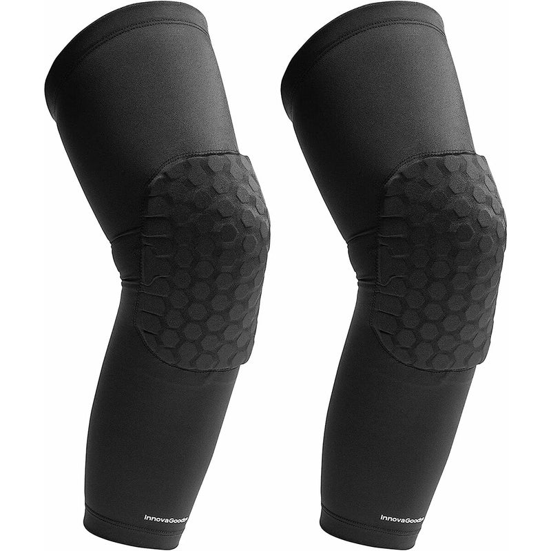 Honeycomb Anti-collision Knee Pads Hokkop InnovaGoods 2 Units Black (Refurbished A)