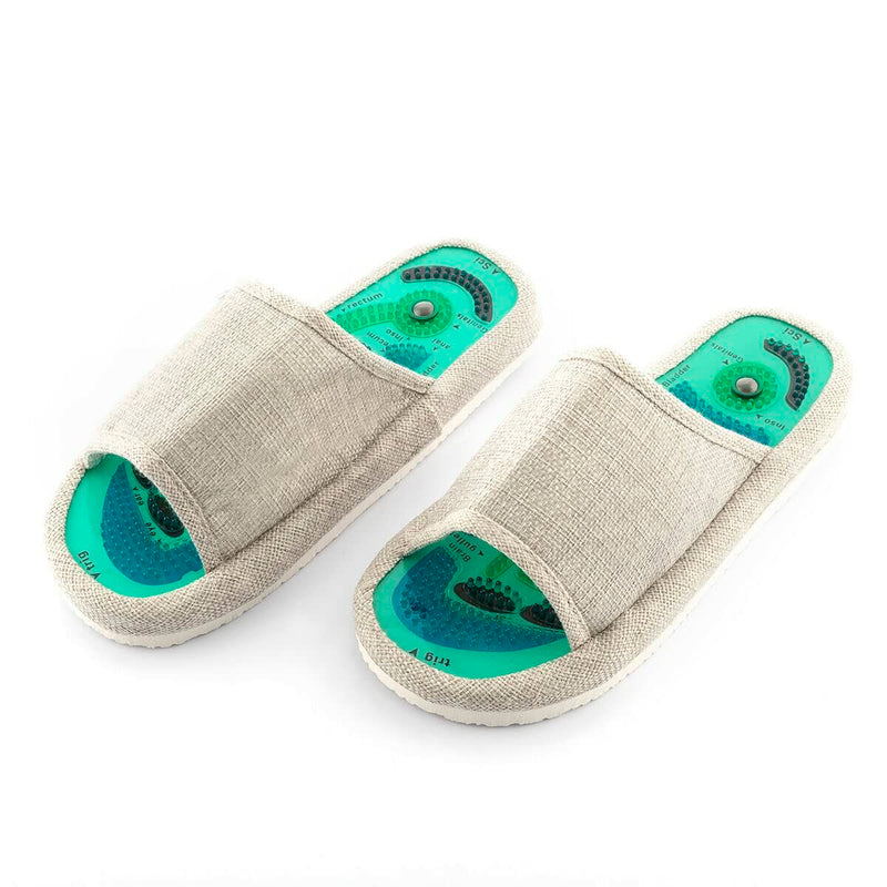 Magnetic Acupressure Slippers Massers InnovaGoods S/M (Refurbished A)