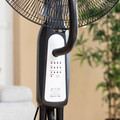 Ventilatore Nebulizzatore da Terra con Telecomando InnovaGoods Nero 2,8 L 90 W (Ricondizionati C)