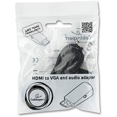 Adapter HDMI auf VGA GEMBIRD A-HDMI-VGA-02 (Restauriert A)