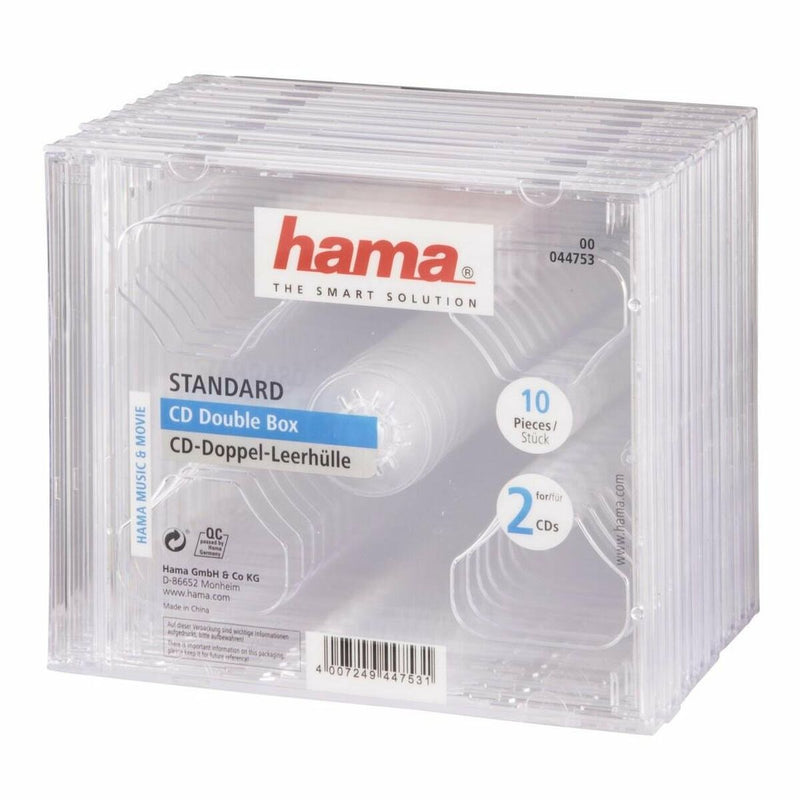 Cajas de almacenamiento Hama Technics 00044753 Caja de CD (Reacondicionado D)