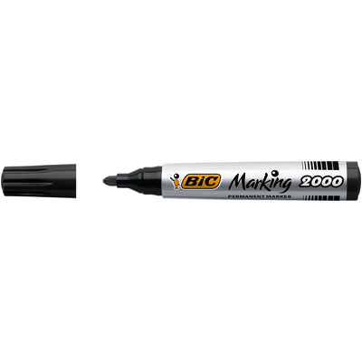 Permanent marker Bic Marking 2000 Black (Refurbished D)