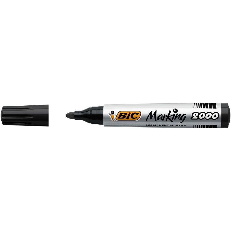 Dauermarker Bic Marking 2000 Schwarz (Restauriert D)