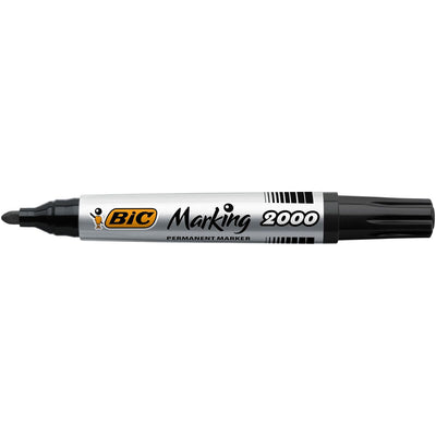 Permanent marker Bic Marking 2000 Black (Refurbished D)