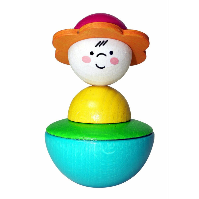 Spinning Top Wooden Doll (Refurbished A+)