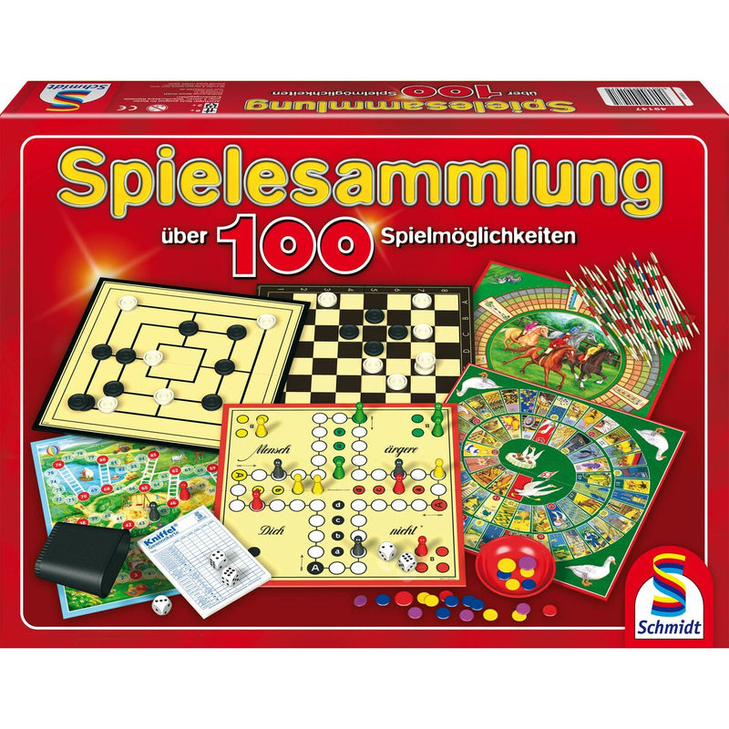 Gioco da Tavolo Spielesammlung Schmidt Spiele 49147 (Tedesco) (Ricondizionati B)