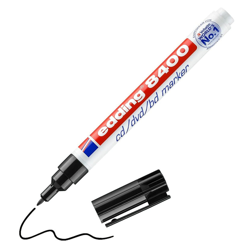 Permanent marker Edding 8400 Black (Refurbished A)