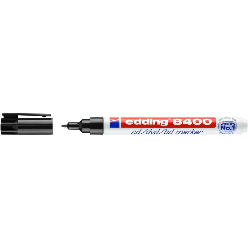 Dauermarker Edding 8400 Schwarz (Restauriert A)