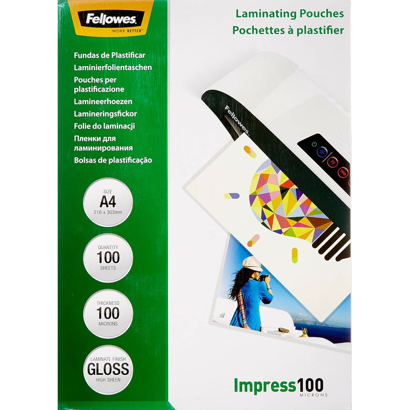 Laminating sleeves Fellowes A4 (Refurbished A)