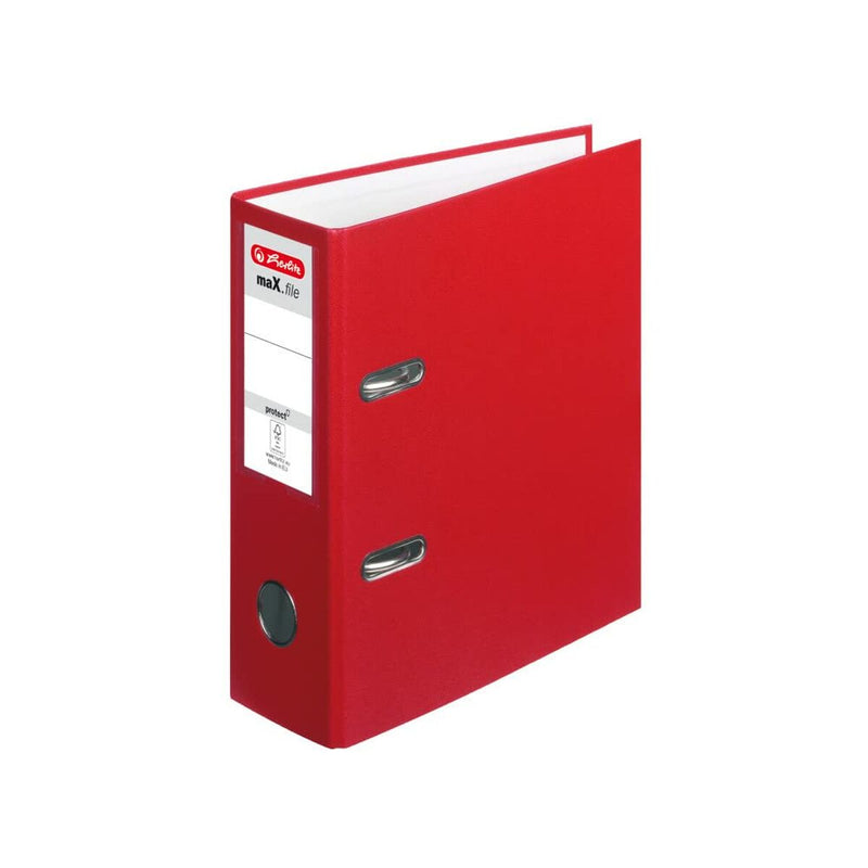 Lever Arch File Herlitz Red polypropylene (Refurbished B)