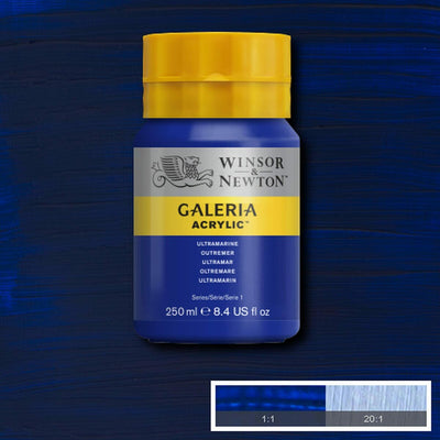 Vernice acrilica Winsor & Newton Ultramarine 250 ml (Ricondizionati A)