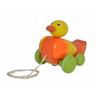 Baby-Spielzeug Eichorn quack quack Ente Holz (Restauriert C)