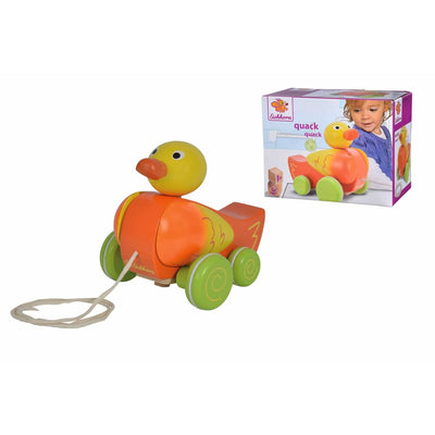 Baby-Spielzeug Eichorn quack quack Ente Holz (Restauriert C)