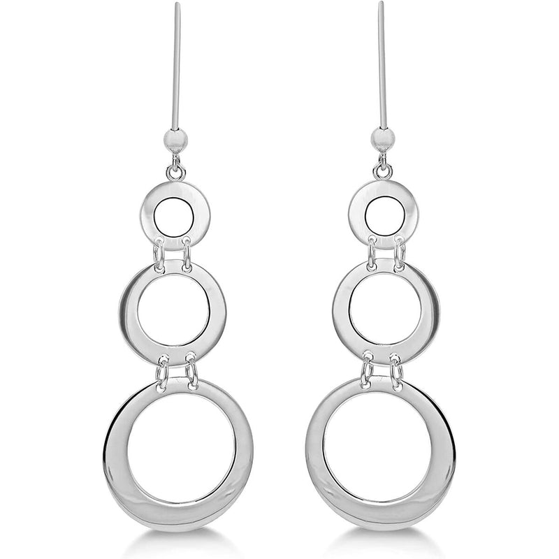 Pendientes Mujer Plata Elegante (Reacondicionado C)