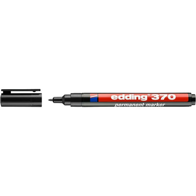 Permanent marker Edding Black Fine point marker Permanent (Refurbished A)