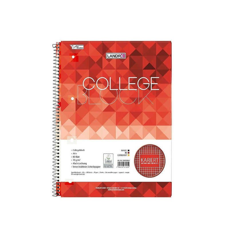 Cahier 100050064 Rouge A4 (Reconditionné C)