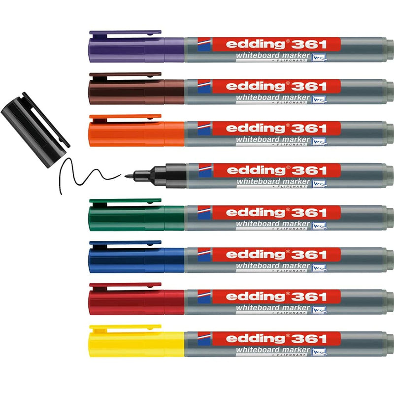 Set of Felt Tip Pens Edding 361 (Refurbished D)