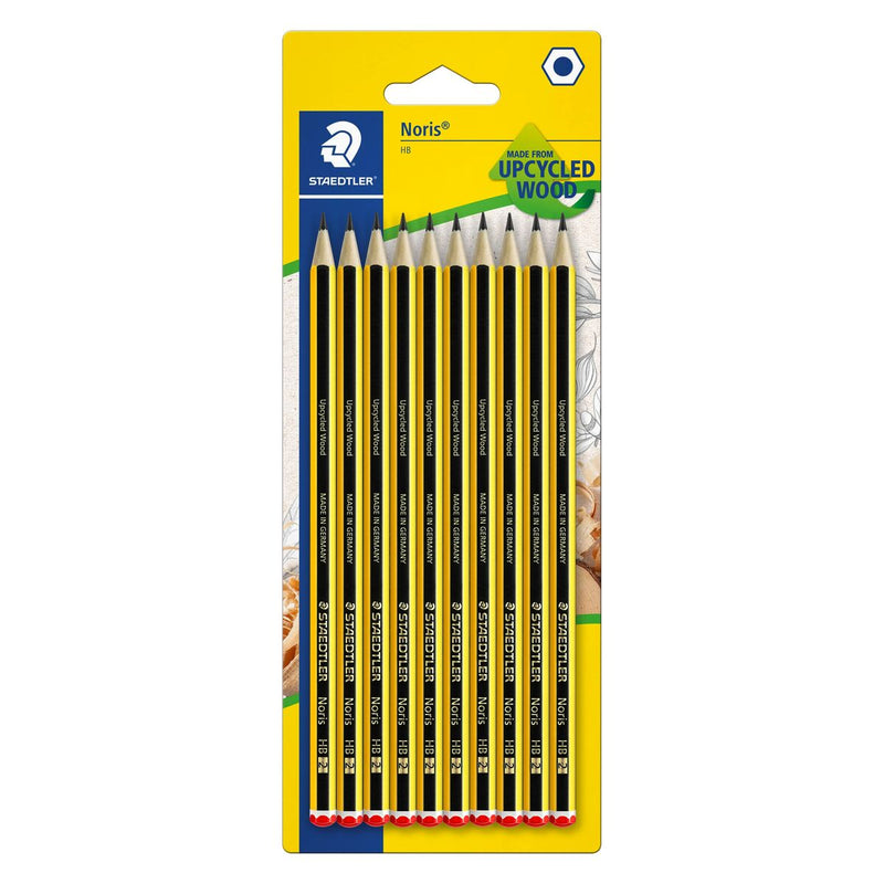 Pencil Set Staedtler Black HB (10 Units) (Refurbished D)